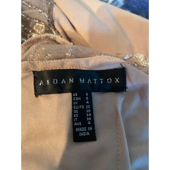 BHLDN Aidan Mattox Broadway Dress Size 0 - Picture 5 of 6